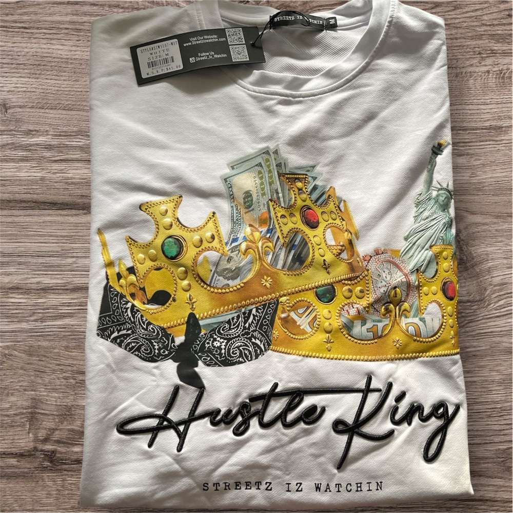 Hustle King Graphic T-Shirt